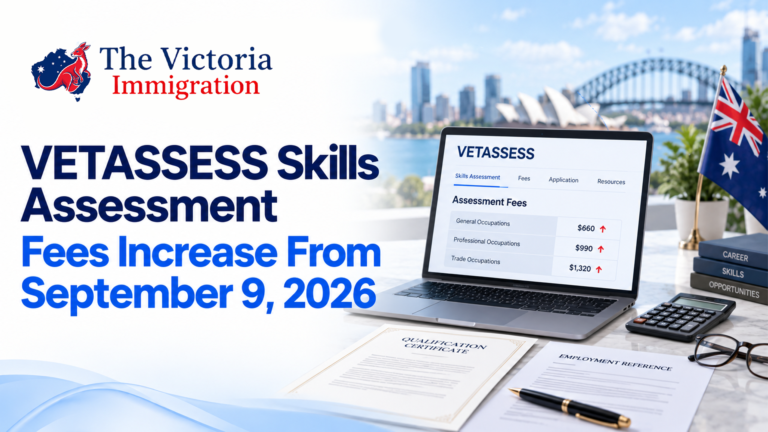 VETASSESS Skills Assessment Fees Increase